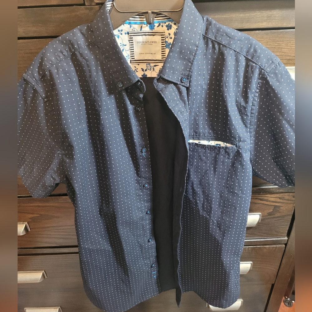 Denim & Flower men's shirt